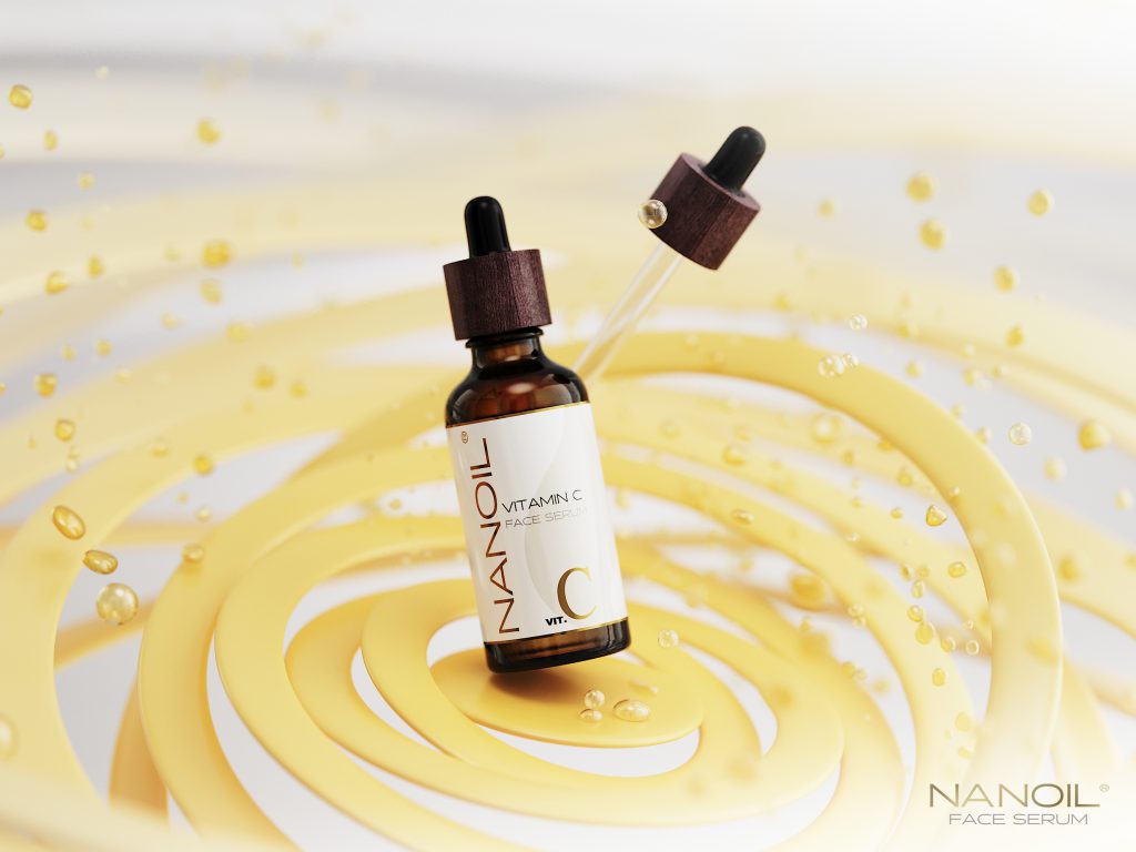 καλός ορός προσώπου με βιταμίνη c Nanoil