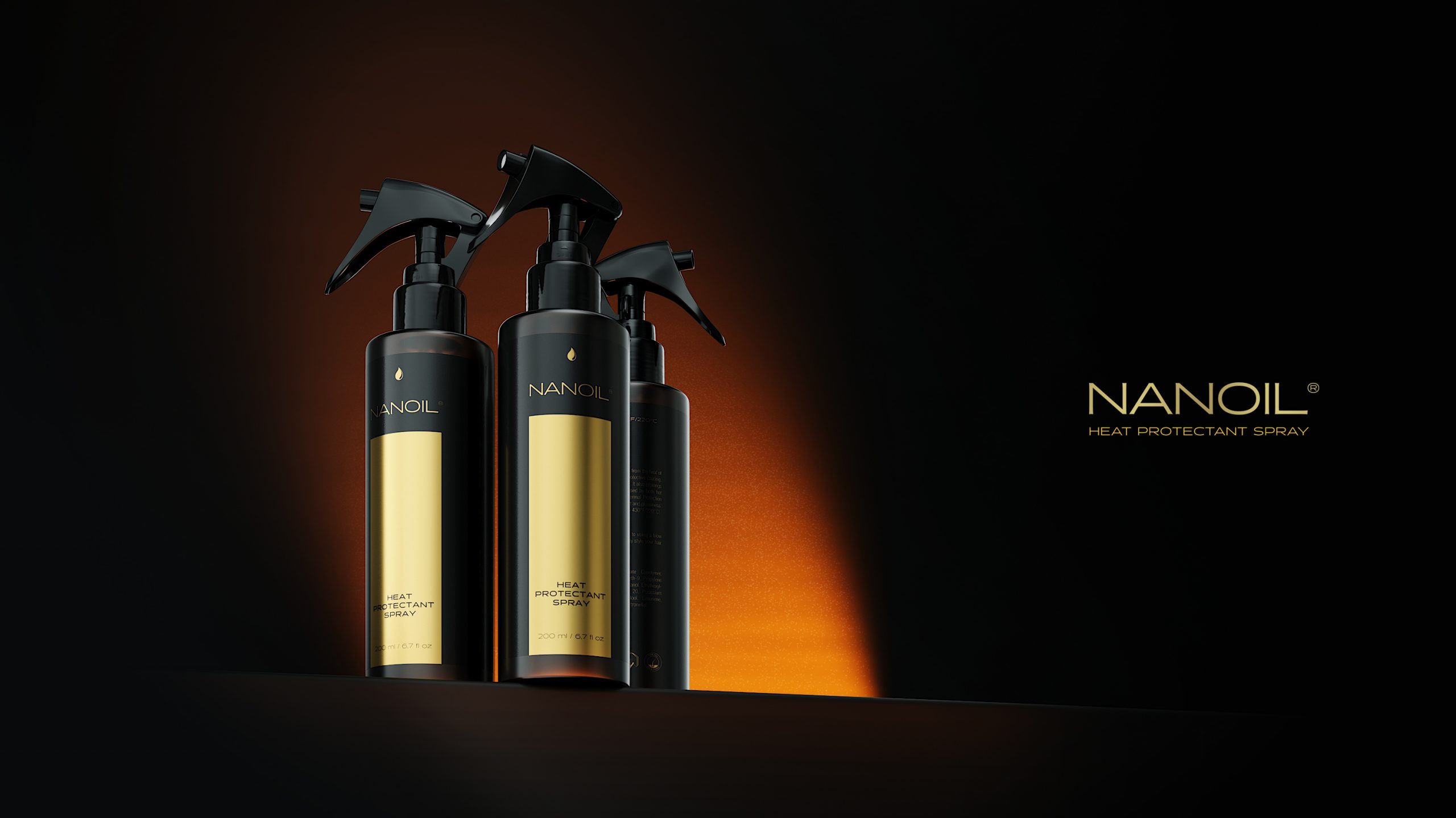 Nanoil Heat Protectant Spray – Η Καλύτερη Προστασία για τα Μαλλιά